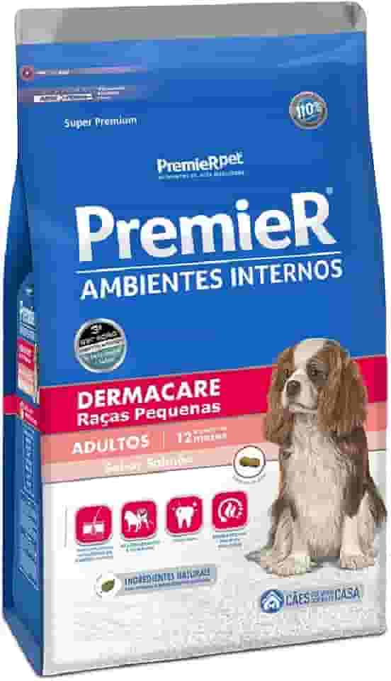 Ração Cães PremieR Ambientes Internos Adultos Dermacare 12kg