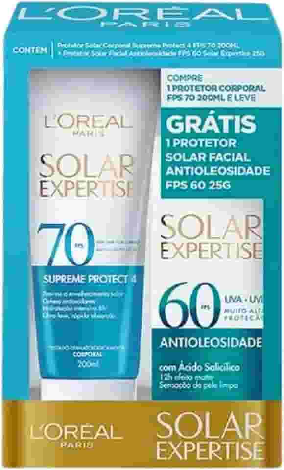 LOREAL KIT PROT SOLARFPS70 CORPO 200+FPS60 FAC 25G
