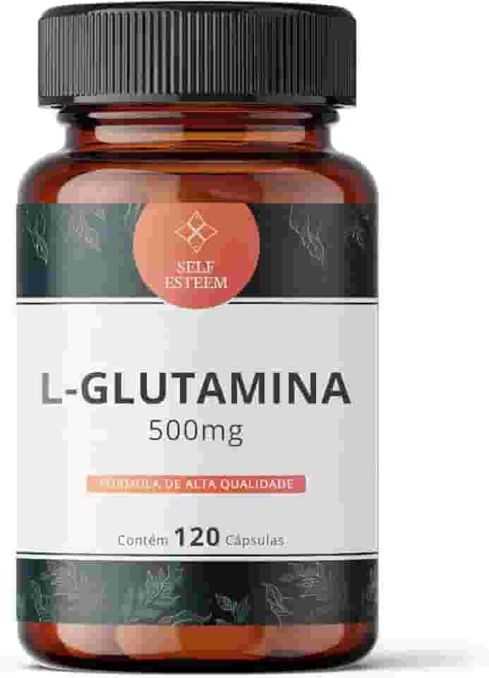 L-Glutamina 500mg 120 Cápsulas