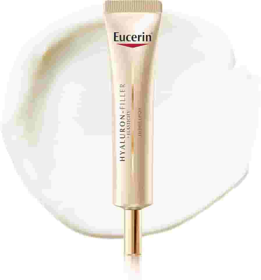EUCERIN Creme de Olhos Anti-idade Firmador FPS 20 15ml, Elasticity, Hyaluron-Filler, Ácido Hialurônico, Antirrugas