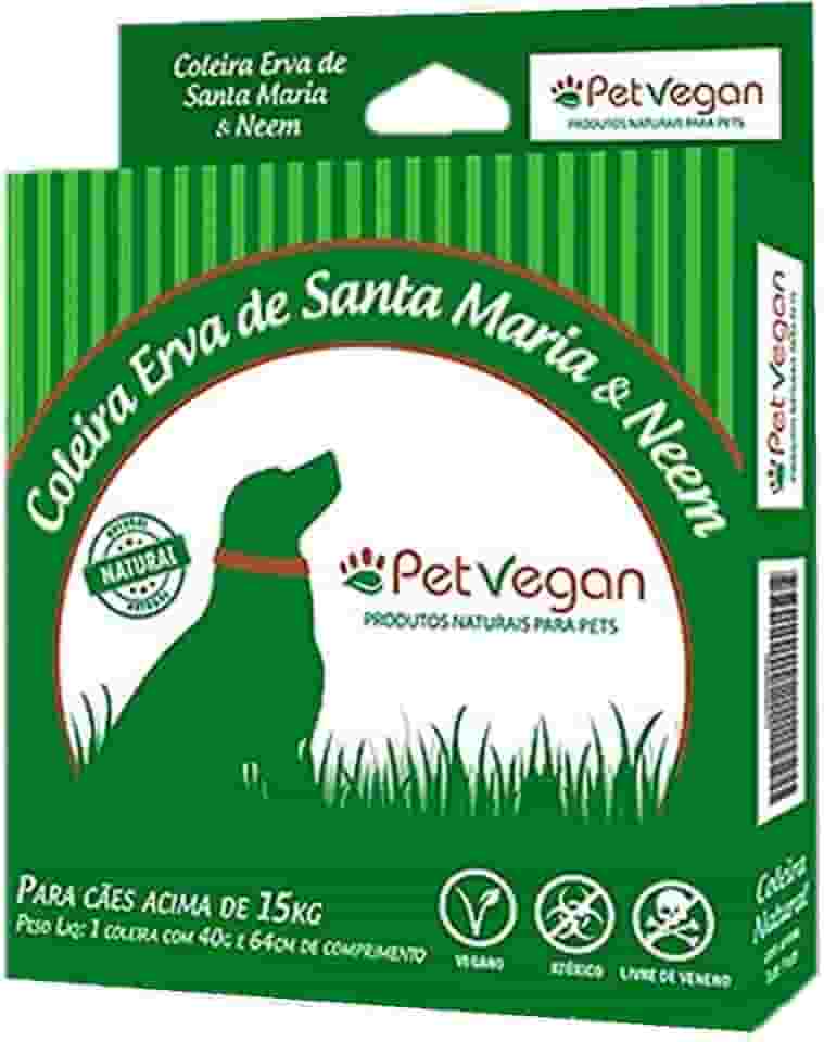 Coleira Para Cachorros, Acima de 15Kg,Coleira Erva de Santa Maria e Neem,Passeio e Viagem,Confortável e Resistente