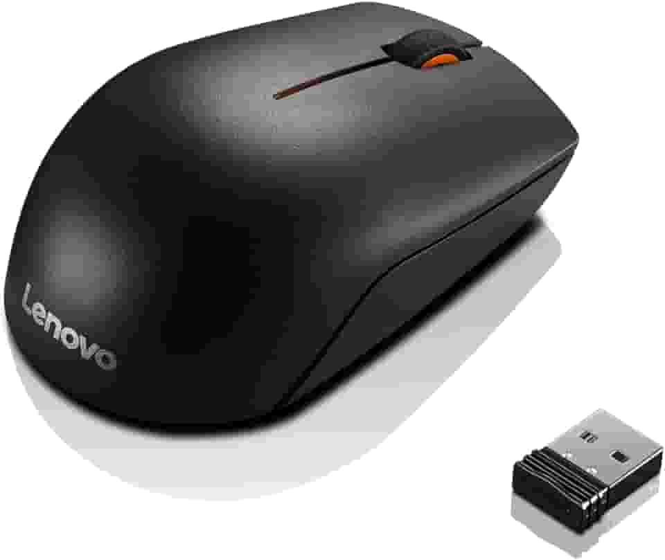 Mouse Sem Fio Lenovo 300 Compact 1000dpi Preto