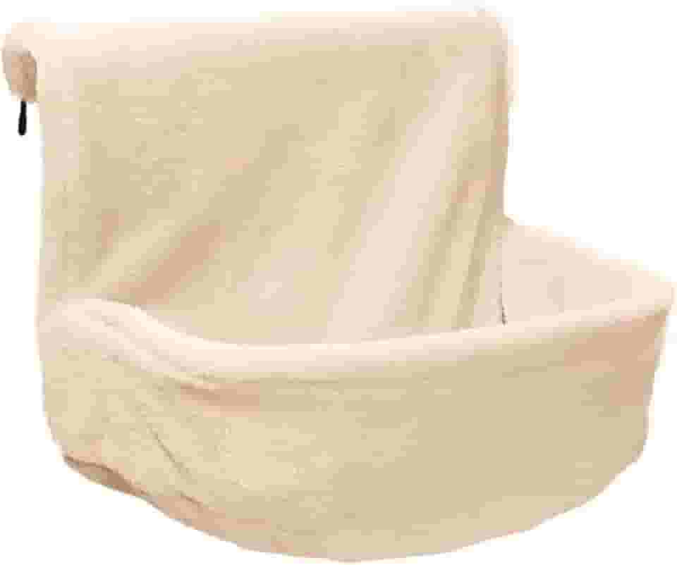 Generic Cama de gato para radiador Cama de gato interna Espreguiçadeira espaçosa e quente para radiador, poleiro de janela para gato para portas de armários, Bege