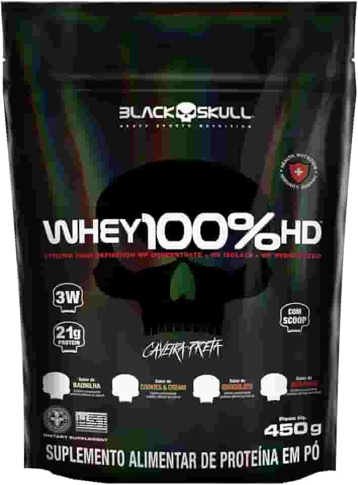 REFIL WHEY 100% HD CHOCOLATE 450G