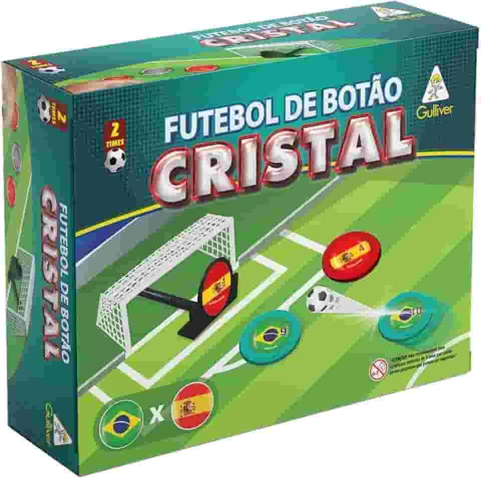 Futebol De Botão, Gulliver, Cristal, Brasil x Espanha