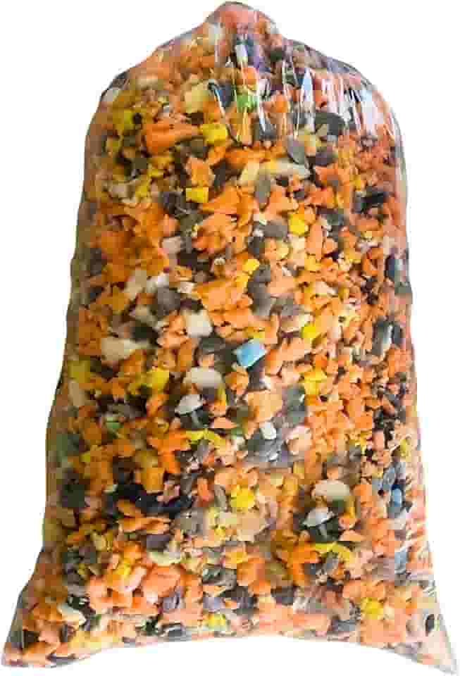 Floco Espuma Enchimento De Travesseiro Almofada E Puffs 1kg