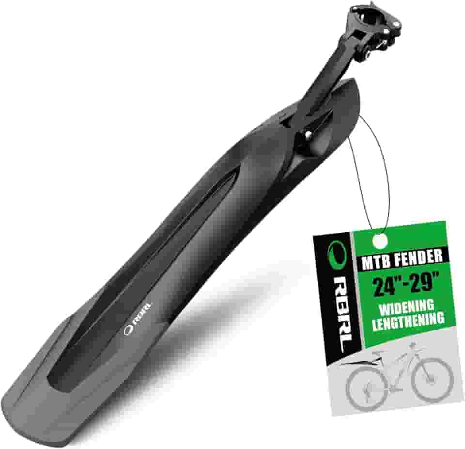 RBRL Para-lamas de bicicleta ajustável para bicicleta [61-73 cm], para-lama universal para bicicleta de desmontagem rápida, engrossar e alargar para-lama universal para bicicleta/bicicleta / BTT