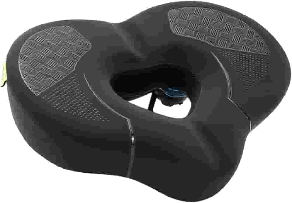 Vaveren Selim de bicicleta extragrande, ergonômico e versátil para homens e mulheres. Selim largo de substituição para bicicletas de estrada para adultos.