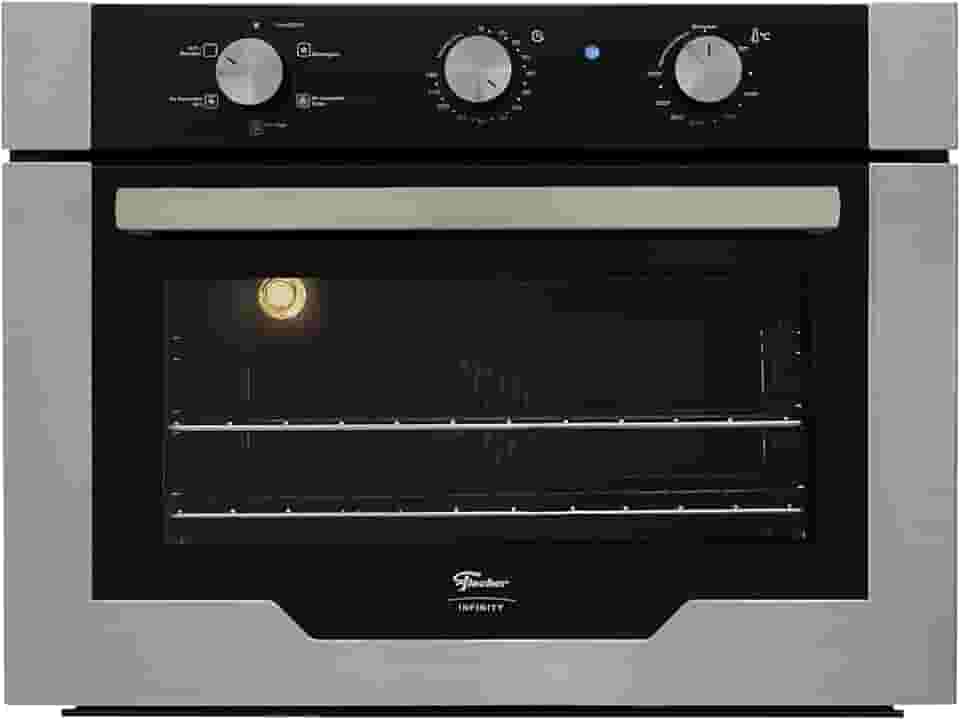 FISCHER FORNO ELÉTRICO EMBUTIR INFINITY 50L COM AIR FRYER INOX 220V 15740-27309