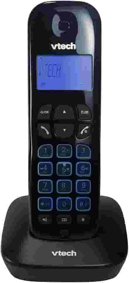 Telefone sem Fio Vt685Se Dect 6. 0 Digital com Id chamada Viva-Voz e Secret eletrônica, Vtech, 3302458, Branco
