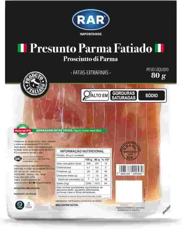Presunto Parma Fatiado Interfolhado 80g