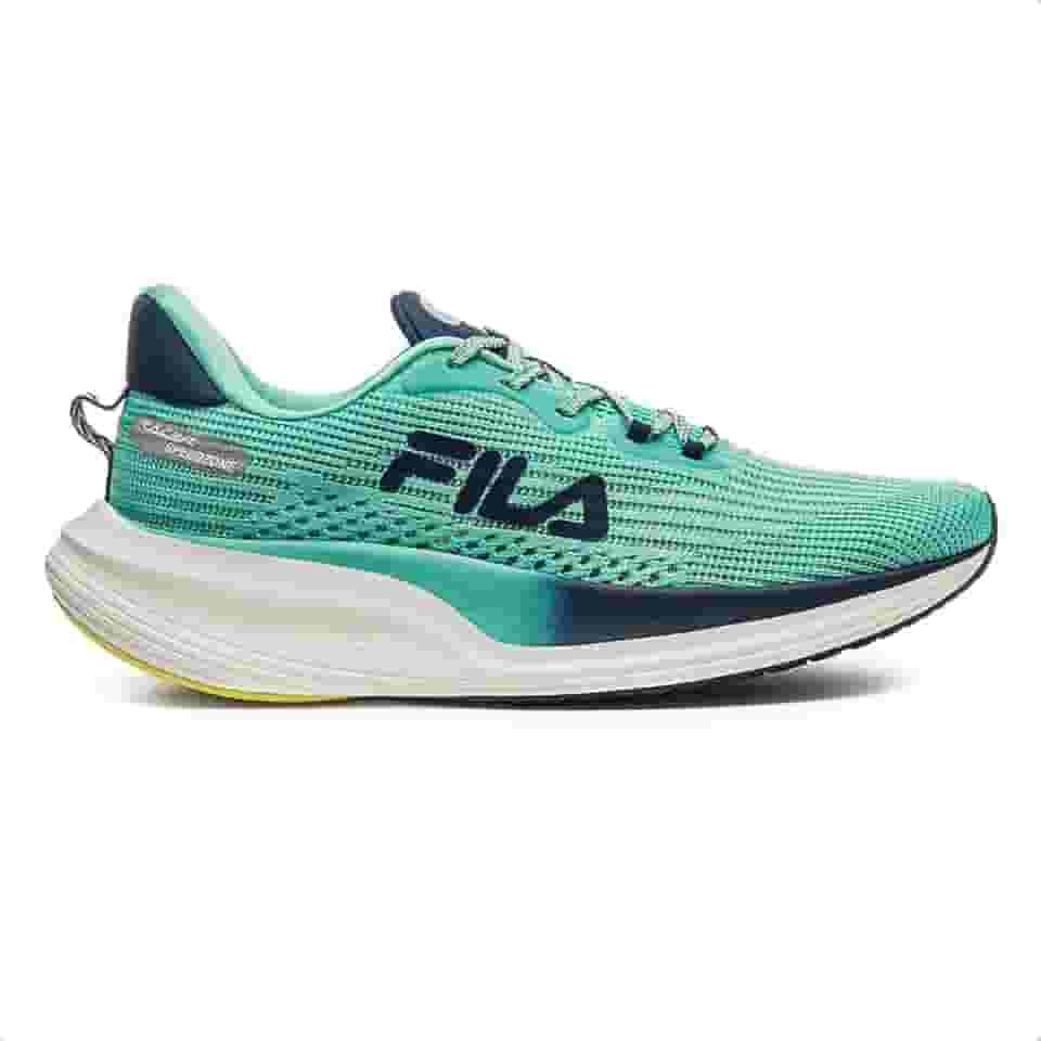 Tênis Fila Racer Speedzone Feminino Branco e Prata