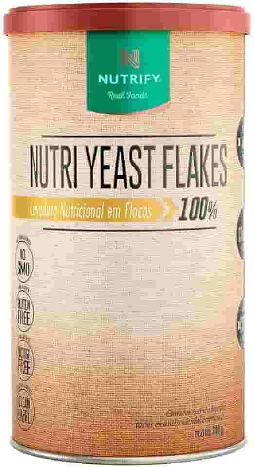 Nutrify - Levedura em Flocos Nutri Yeast Flakes - 300g - Neutro