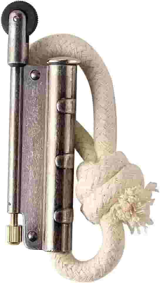 Isqueiro de Trincheira de Metal Vintage, Isqueiros de Corda À Prova de Vento Antigos, Isqueiro de Pastor de Sobrevivência Portátil para Acampamento Ao Ar Livre (Prata)