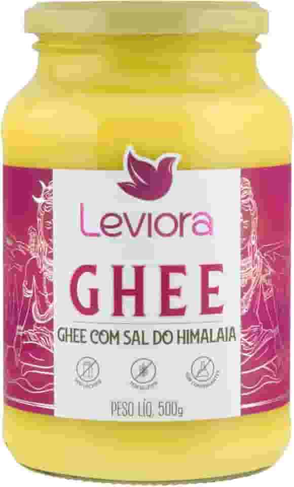 Manteiga Ghee Leviora Sal do Himalaia 500g