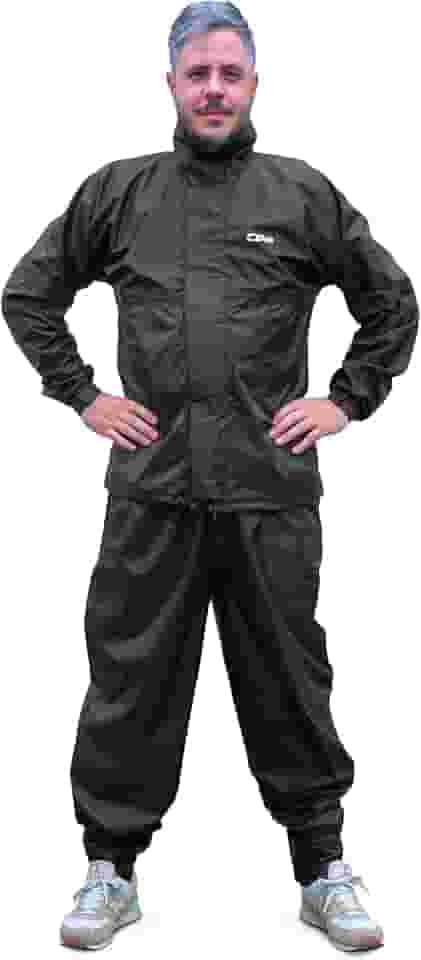 Capa De Chuva Impermeável Moto CDR Nylon 70 Motoqueiro Frio