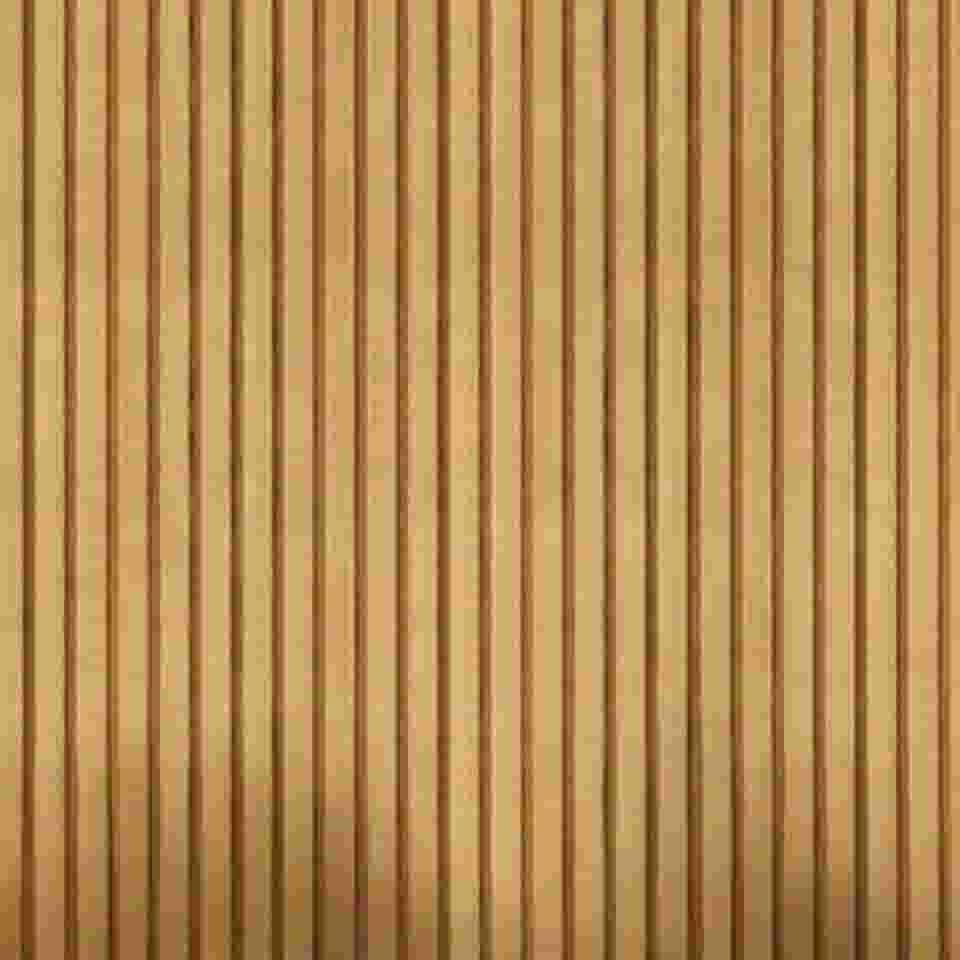 Papel de Parede Ripado Claro Texturizado PREMIUM 10 metros = 2 Rolos de 5m X 45cm Autoadesivo 3D Sala Quarto