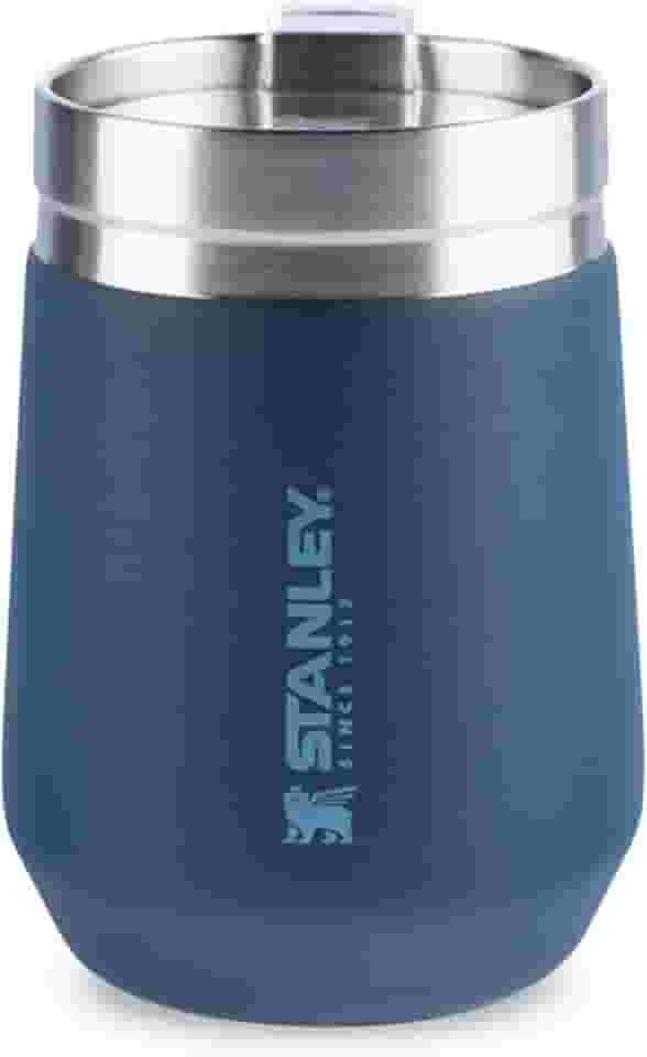 Stanley - Copo Térmico Everyday, 296ml, para Bebidas Quentes e Frias com Tampa, Aço Inoxidável, Marinha