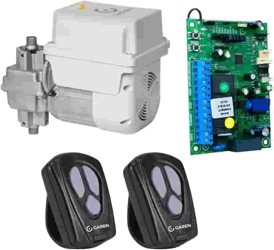 Kit Motor Portão Basculante Bv Duo SPEED 1/2 HP GAREN + Central + Controles SEM ACIONAMENTO