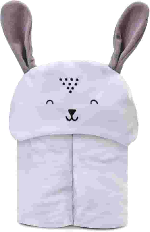 Papi Toalha De Banho Atoalhada Mami Bichuus Forrada C/ Capuz Bordado Para Bebê 90Cm X 80Cm Contém 01 Unidade