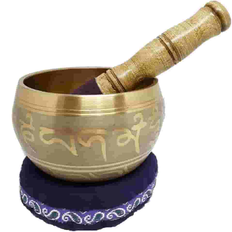 Sino Tibetano Especial - Tigela Tibetana 11Cm -Almofada