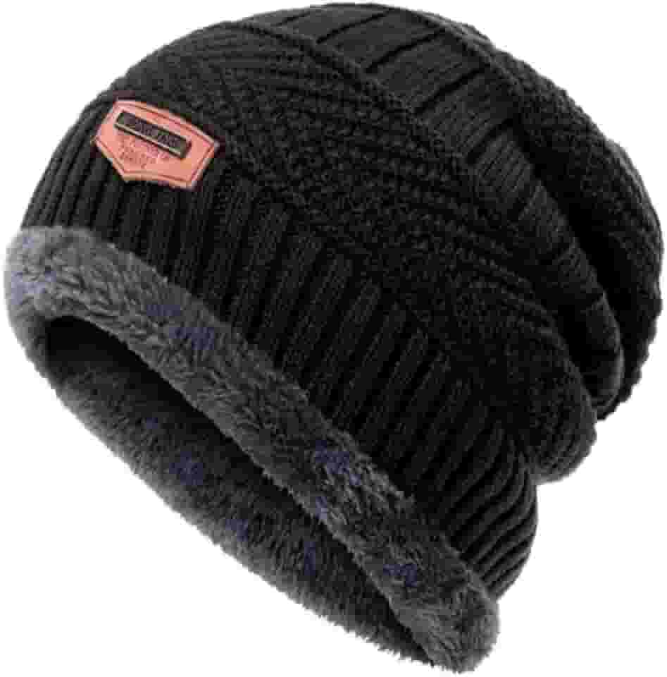 Gorro Frio Extremo Lã Forrado Pelinho Touca Estilosa Feminina Masculino Cores Viagem