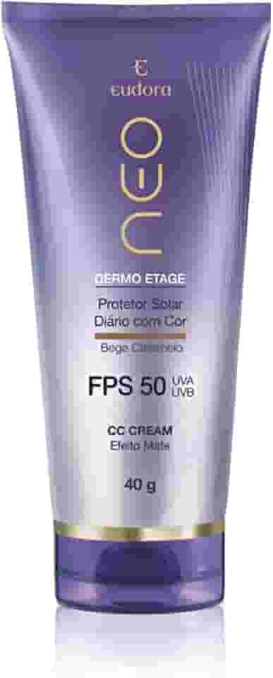 Eudora Neo Dermo Etage CC Cream PFS50 Bege Caramelo 40g