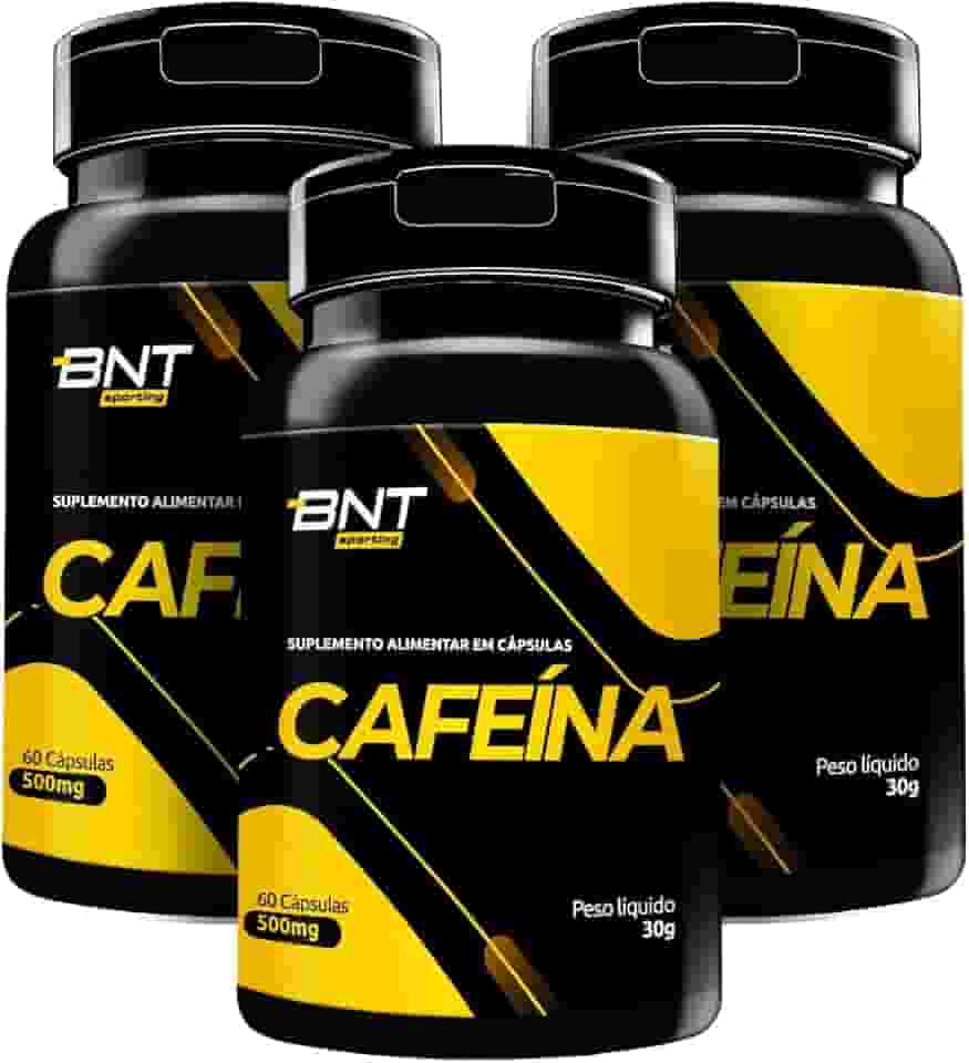Cafeína 200mg – 60 Cápsulas | Energia, Foco e Desempenho | Suplemento Pré-Treino Potente (3)