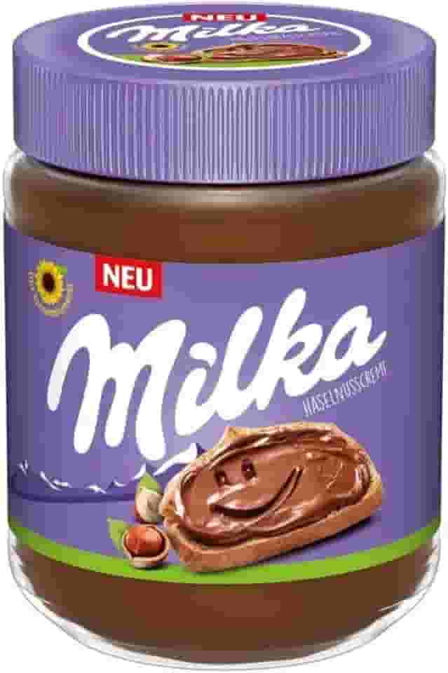 MILKA HAZELNUT CREME 350 GR POTE DE VIDRO - IMPORTADO
