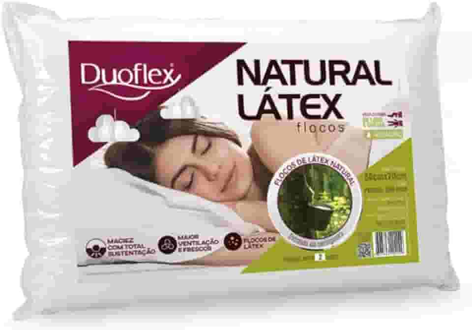 Travesseiros Flocos De Látex Para Fronha 50x70cm - Duoflex