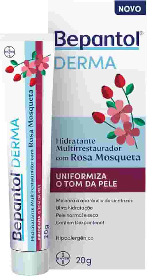 Bepantol Derma Rosa Mosqueta, 20g, Hidratante Uniformizante