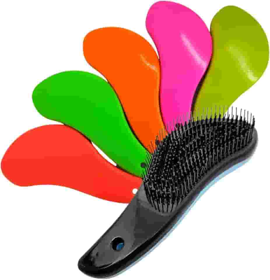 Escova MAGICA Desembaraçadora Neon Funcional - Cores Sortidas