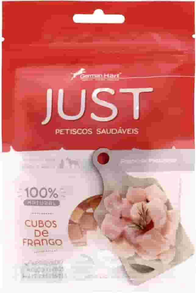 JUST Petisco Saudável - Cubos De Frango P 55G