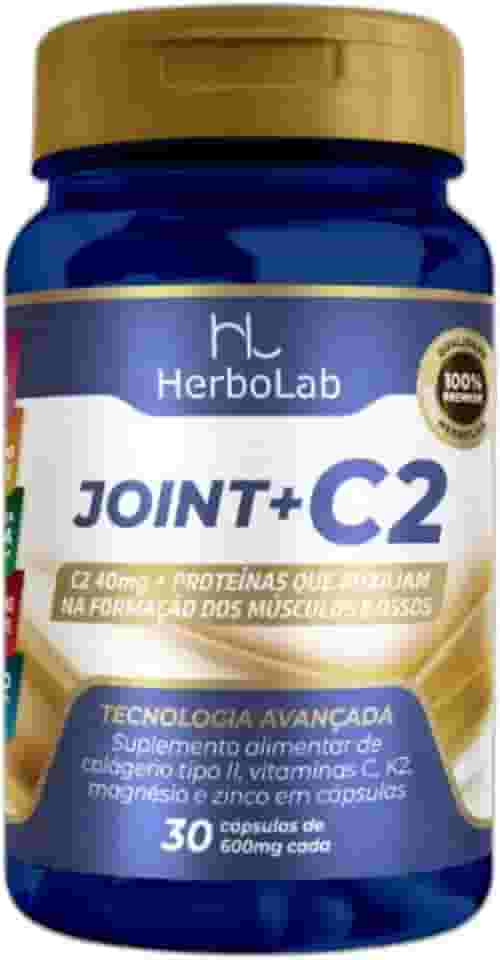 Joint+c2 - Colágeno Tipo 2 vitamina K, C, Magnésio, Zinco