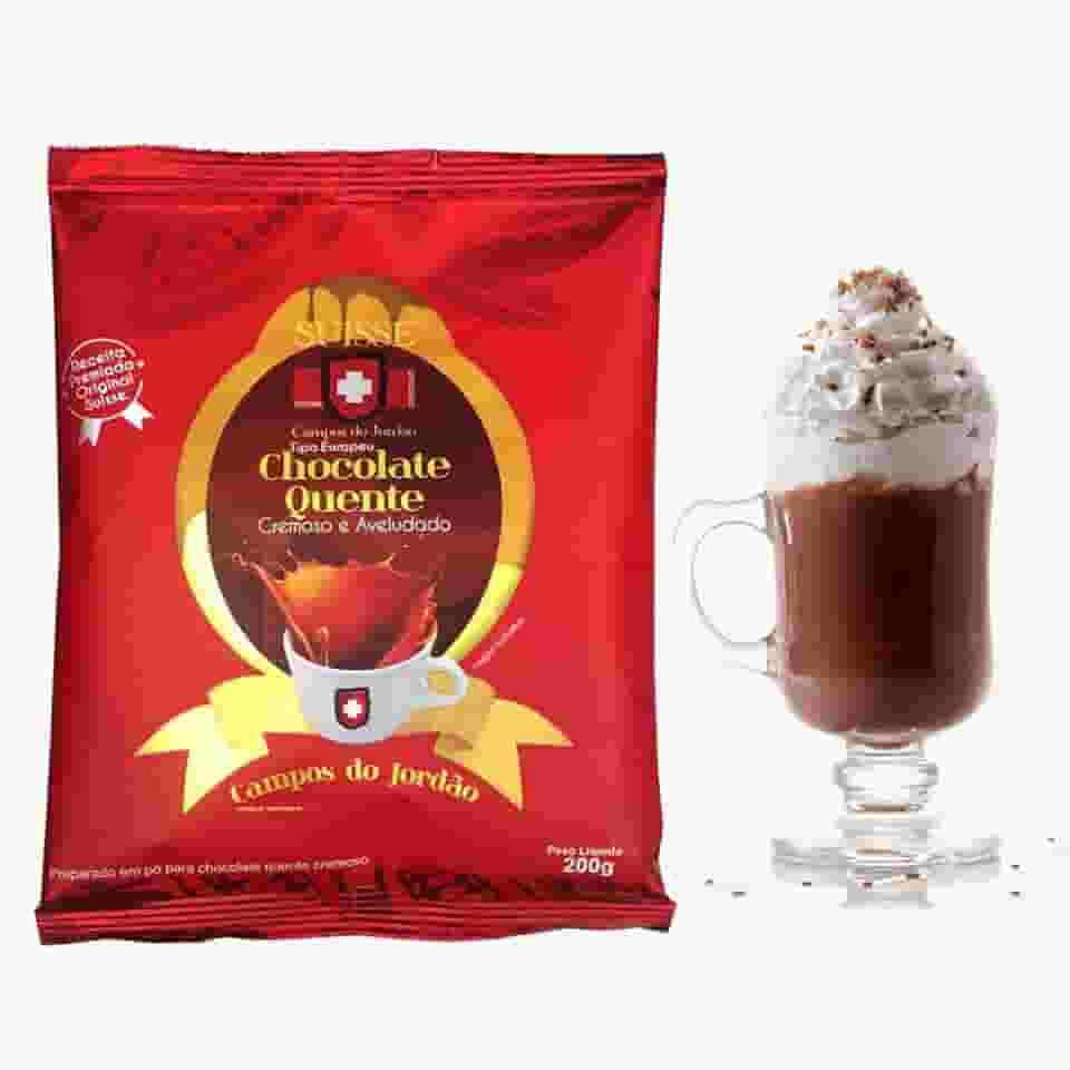 Chocolate Quente Cremoso tipo Europeu 200g - Suisse Chocolat
