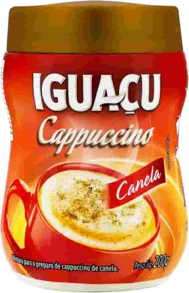 Cappuccino Solúvel Canela Iguaçu Pote 200g