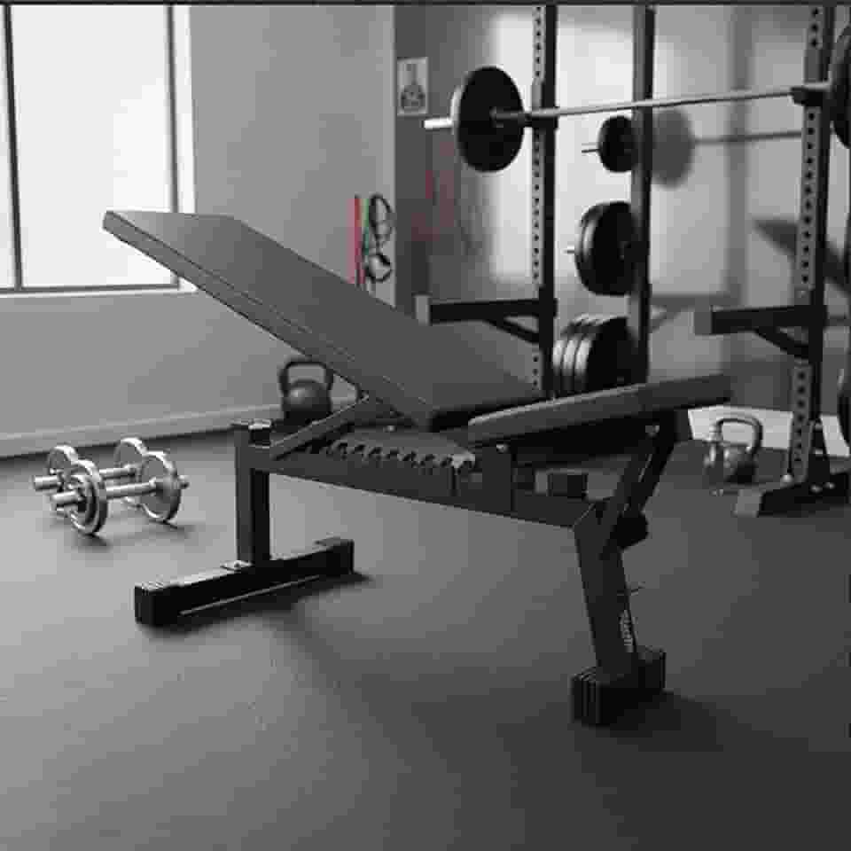 Banco Supino Musculação Regulável Academia 125cm - Runtter