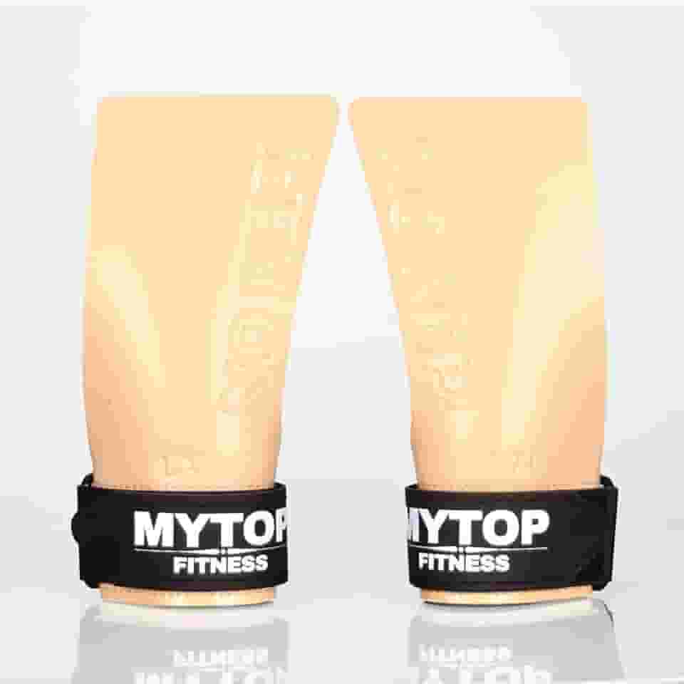 MYTOP SunGrips para Cross Training e Ginástica, Suporte de Pulso Aderente Antiderrapante – Melhor Aderência Adesiva do Mundo, Sem Giz Necessário para WODs, Halterofilismo, Ginásio e Fitness (Pêssego,