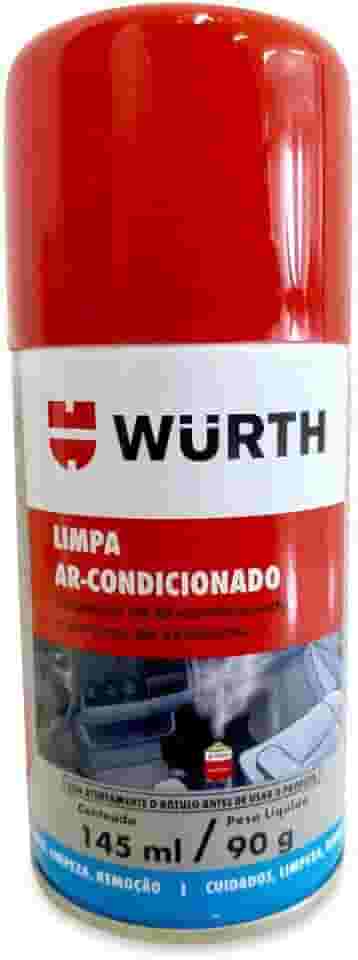 Higienizador Limpa Ar Condicionado Wurth Carro Novo 145m