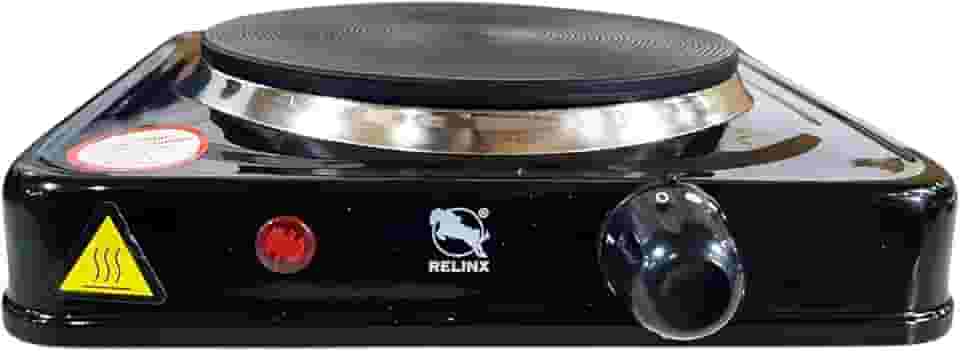 Fogareiro Elétrico Cooktop 5 Temperaturas 1 Boca Fogão Cor Preto 220V