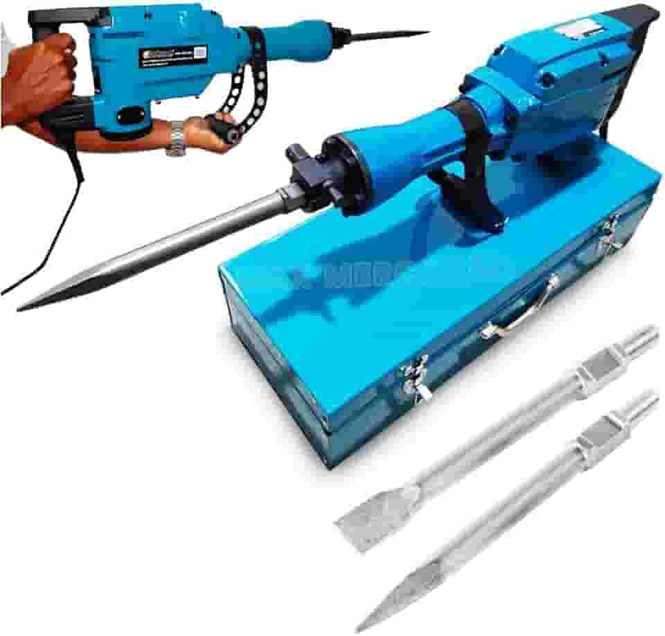 Martelete Demolidor 15kg 1600w Com Maleta de Aço + Acessórios 220V