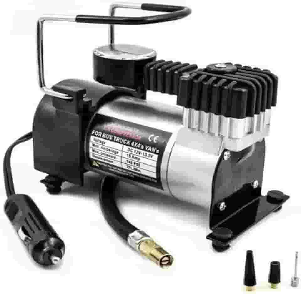 Mini Compressor De Ar Veicular Profissional Portátil 12v 150 PSI