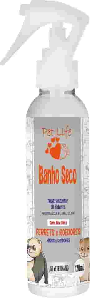 Banho Seco Pet Life Ferret e Roedores 120 mL