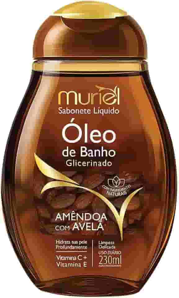 Sabonete Líquido Óleo De Banho Amêndoa Com Avelã 230ml.