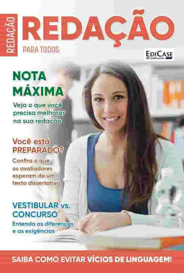 Redação Para Todos Ed.01 + Lápis de brinde: Nota Máxima - veja o que você precisa melhorar na sua redação