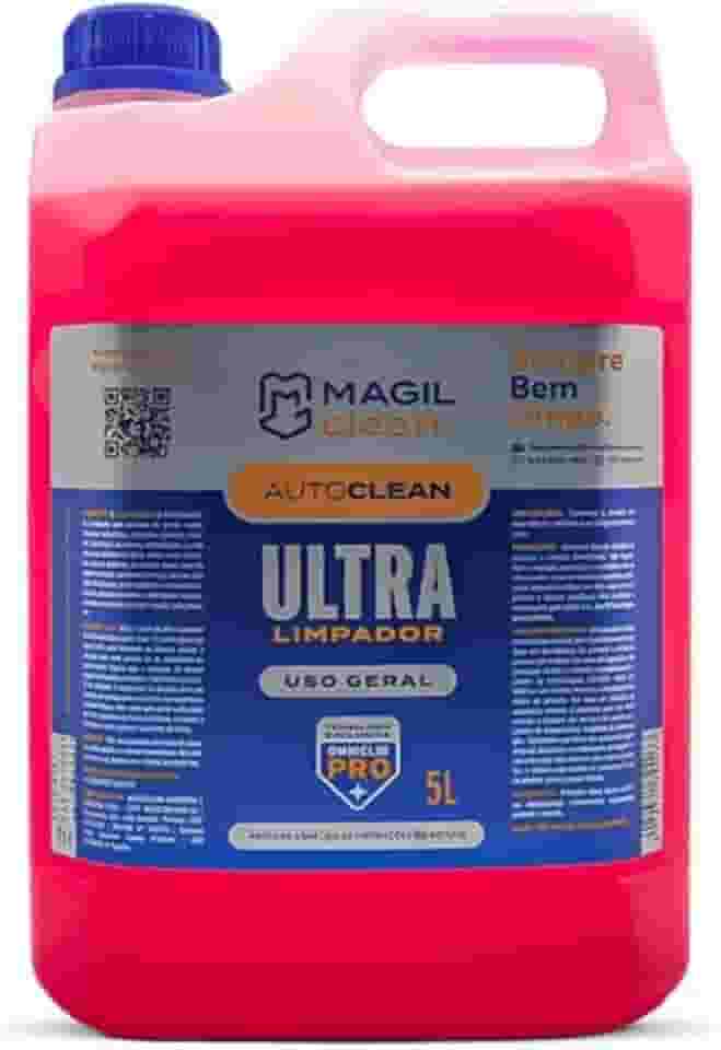 Magilclean Shampoo Automotivo Carro,Moto,Caminhão,Trator Ultra Limpador Removedor de Sujeira Pesada e Leve – Limpeza Profunda -Three Brothers (Magilclean 5 Litros)