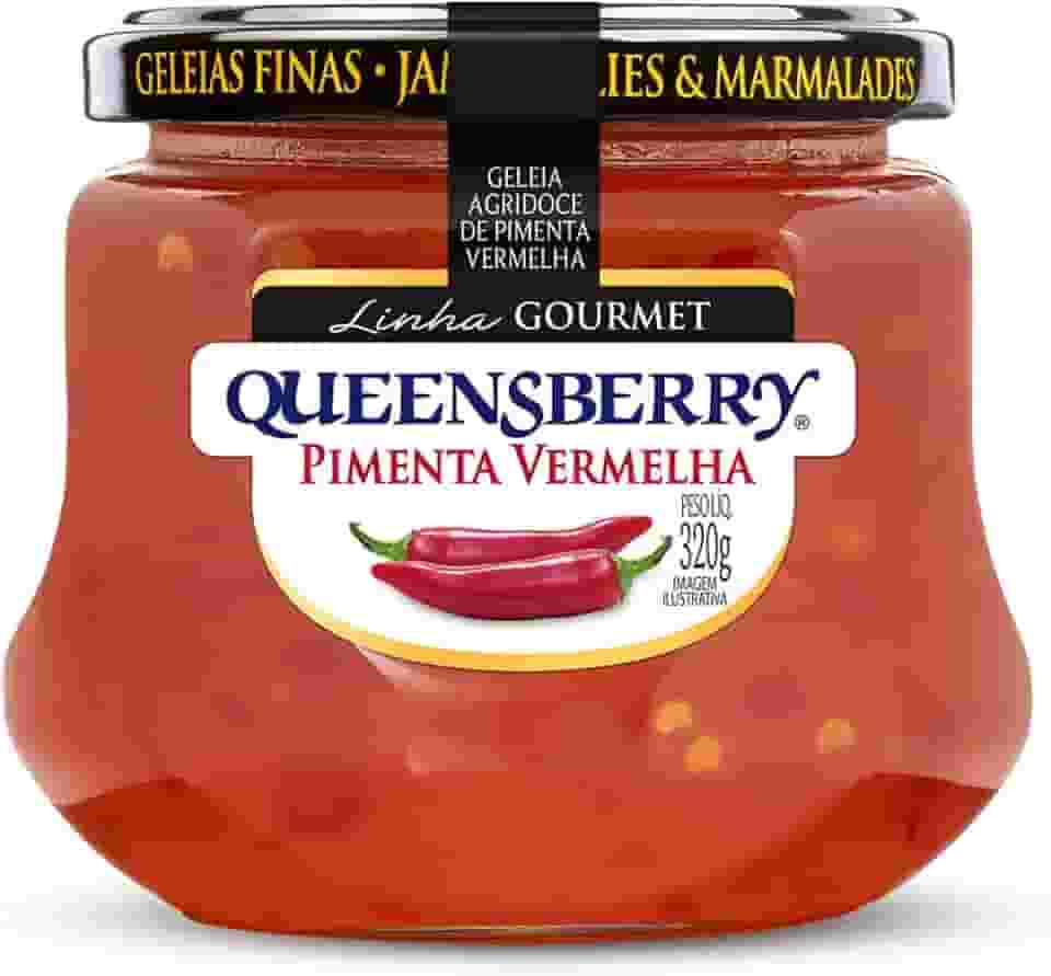Geleia Agridoce de Pimenta Vermelha Queensberry Gourmet 320g