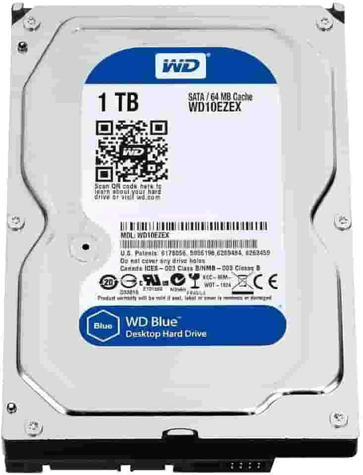 Hd 1 Tb Western Digital Sata Iii 7200 Rpm Wd10eurx 64mb
