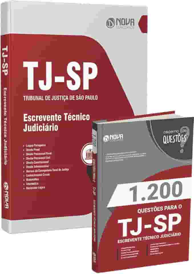Combo Impresso TJ-SP - Escrevente Técnico Judiciário