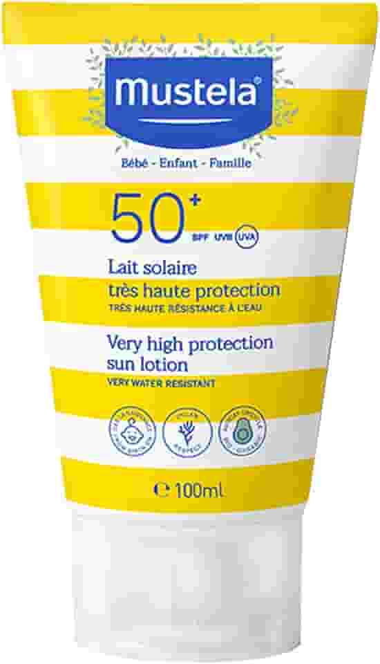 Protetor Solar Mustela Infantil Loção Fps50 100Ml